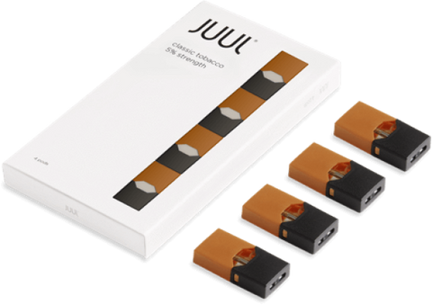 JUUL Pods - Classic Tobacco 4PC/PK - Lighter USA