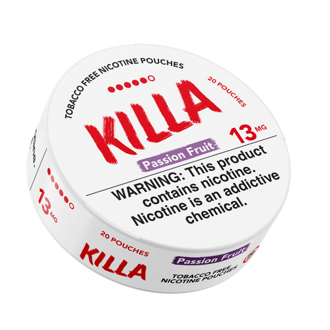 Killa Passion Fruit 13mg Nicotine Pouches (5 Pack) -