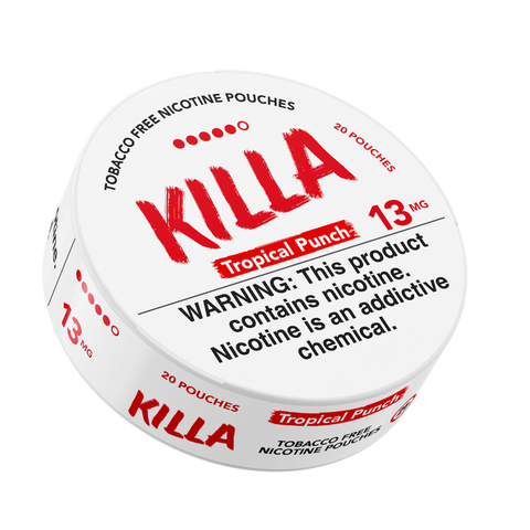 Killa Tropical Punch 13mg Nicotine Pouches (5 Pack) -