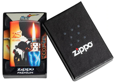 Zippo Lighter - Mazzi 25th Anniversary - Lighter USA