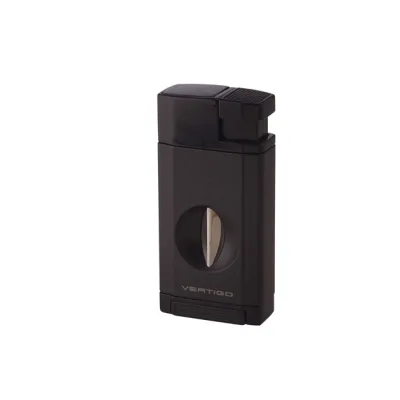 Vertigo Saber Double Flame Torch Lighter w/Fold Out V Cutter - Lighter USA