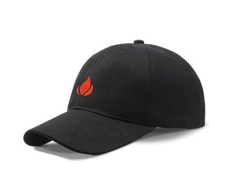 Lighterusa Black Strapback Hat - Lighter USA