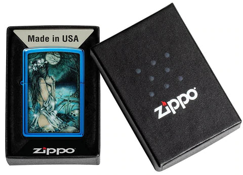 Zippo Lighter - Goth Victoria Frances - Lighter USA