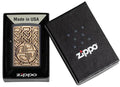 Zippo Lighter - Norse Emblem Black Matte - Lighter USA