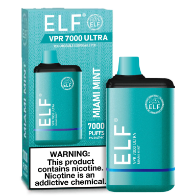 ELF VPR ULTRA - 7000 Puff Disposable - Lighter USA