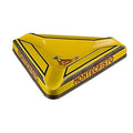 Montecristo Triangle Ceramic Ashtray - Yellow - Lighter USA