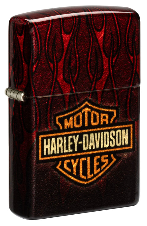 Zippo Lighter - Harley-Davidson Flickering Flames