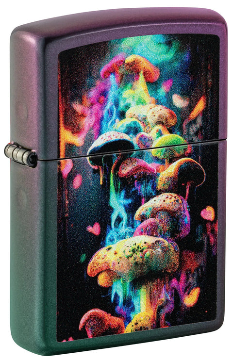 Zippo Lighter - Mountain Mushrooms