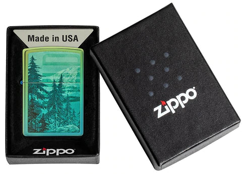 Zippo Lighter - Wild Mountain - Lighter USA