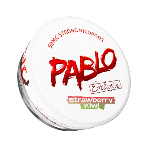 Pablo Exclusive Nicotine Pouches Strawberry Kiwi 30MG - 5 Pack -