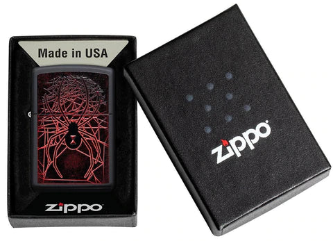 Zippo Lighter - Outline Spider - Lighter USA