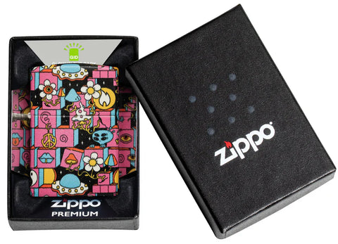 Zippo Lighter - Abstract Trippy