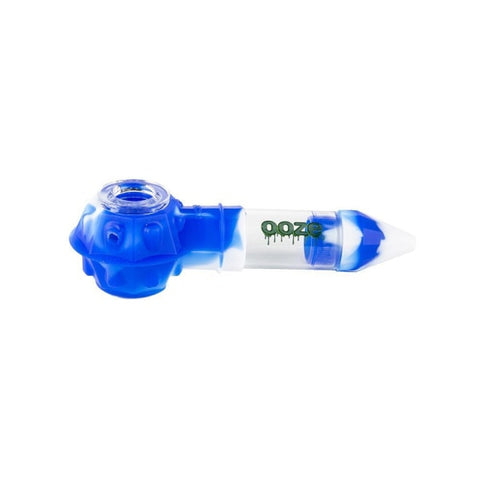 Ooze Bowser Silicone Glass Pipe - Lighter USA