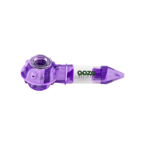 Ooze Bowser Silicone Glass Pipe - Lighter USA