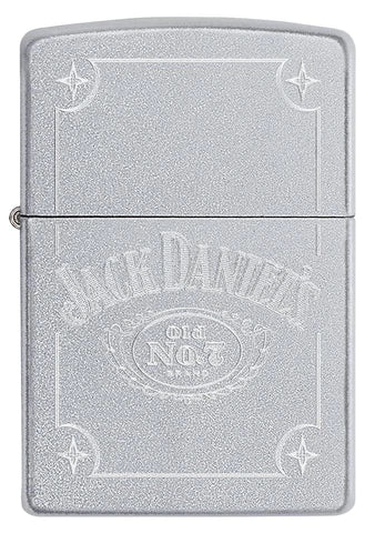 Zippo Lighter -  Jack Daniel's Old No. 7 Chrome - Lighter USA