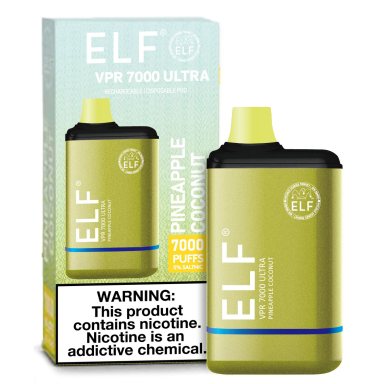 ELF VPR ULTRA - 7000 Puff Disposable - Lighter USA