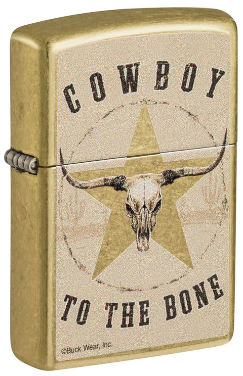 Zippo Lighter - Cowboy to the Bone