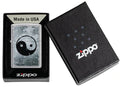 Zippo Lighter - Distressed Yin Yang - Lighter USA