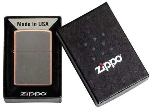 Zippo Lighter - Rustic Bronze - Lighter USA