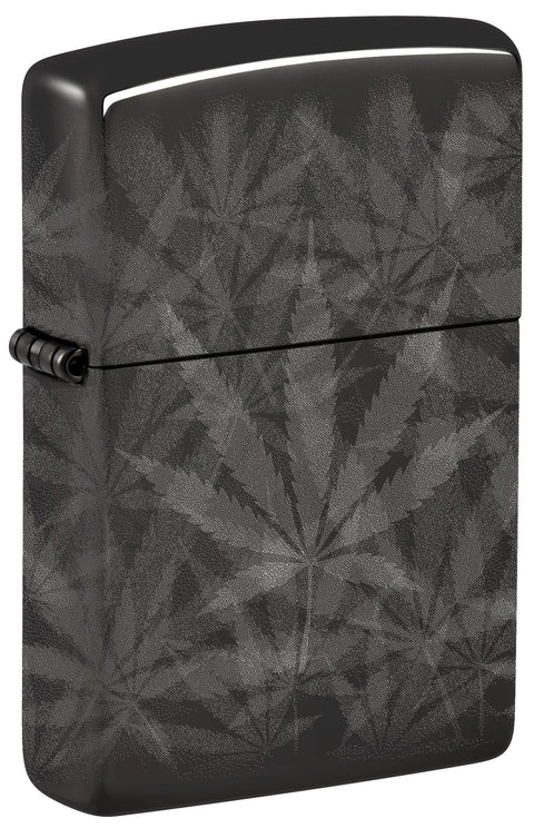 Zippo Lighter - Cannabis Leaves