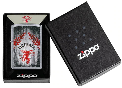 Zippo Lighter - Fireball Whisky - Lighter USA