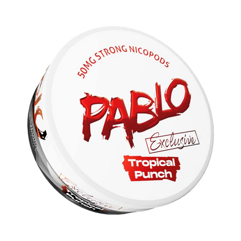 Pablo Exclusive Nicotine Pouches Tropical Punch 30MG - 5 Pack -