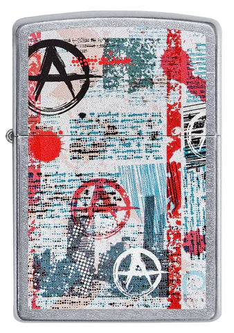 Zippo Lighter - Street Art Anarchy - Lighter USA