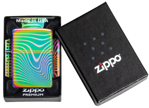 Zippo Lighter - Wavy