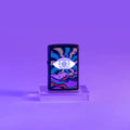 Zippo Lighter - Black Light Eye Design - Lighter USA