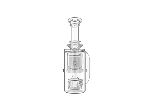 Dr. Dabber Switch - Snowflake Recycler Glass Attachment - Lighter USA