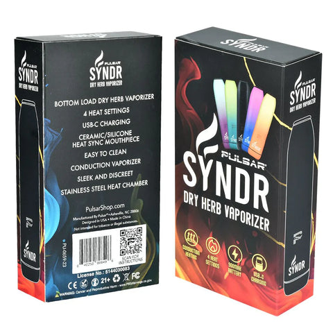 Pulsar SYNDR - Dry Herb Vaporizer - Lighter USA