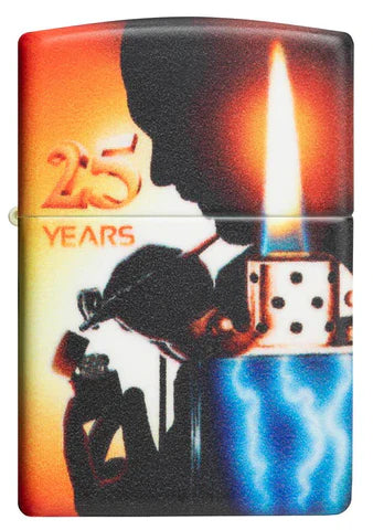 Zippo Lighter - Mazzi 25th Anniversary - Lighter USA