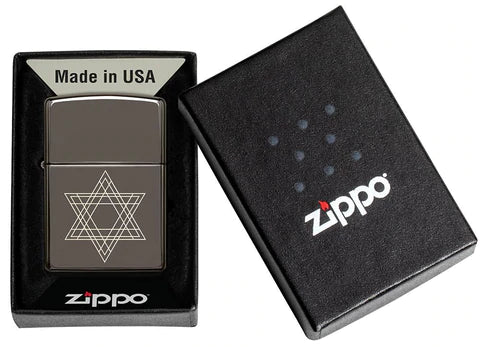 Zippo Lighter - Star Of David - Lighter USA