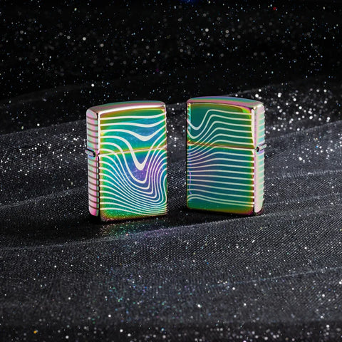 Zippo Lighter - Wavy