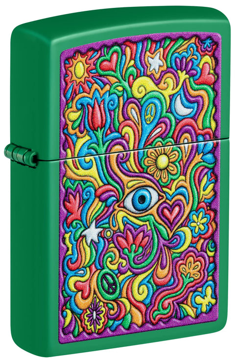 Zippo Lighter - Trippy