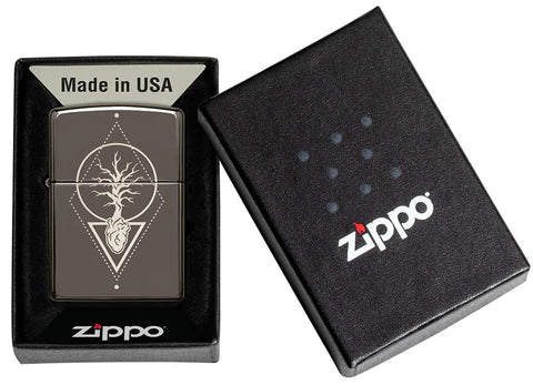 Zippo Lighter - Heart Of Tree - Lighter USA