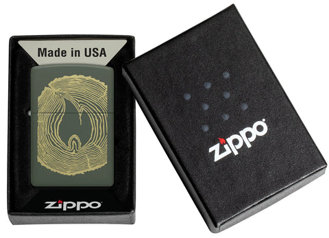 Zippo Lighter - Wood Ring