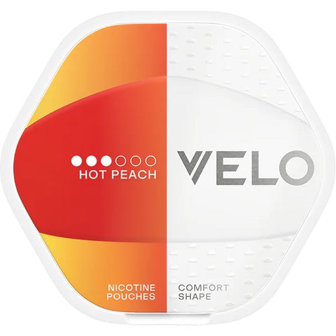 VELO Shift Hot Peach Nicotine Pouches – 8mg (5 Pack) -
