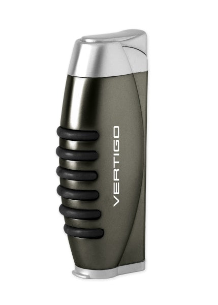 Vertigo Blitz Single Torch Lighter w/ Fold-Out Punch - Lighter USA