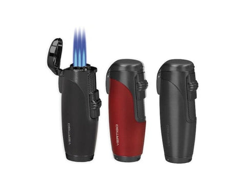 Vertigo Titan Triple Torch Lighter w/ Cigar Punch - Lighter USA