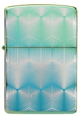 Zippo Lighter - Teal Pattern - Lighter USA