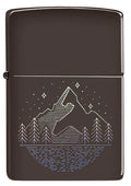 Zippo Lighter - Brown Mountain - Lighter USA