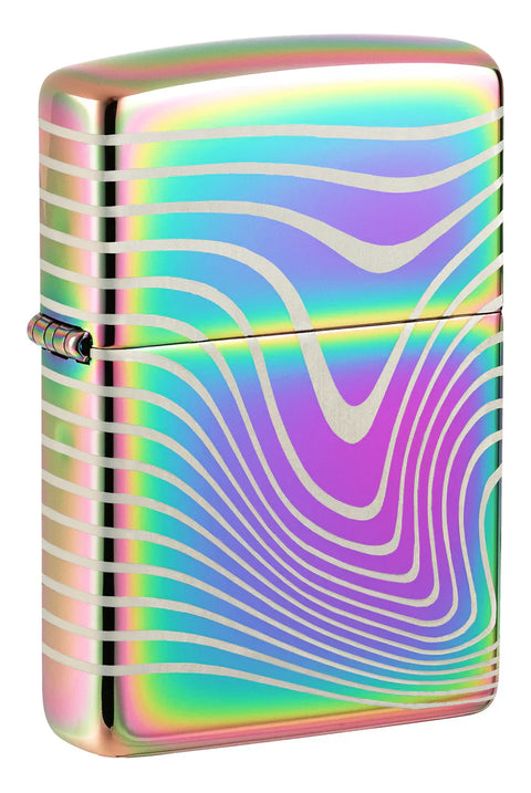 Zippo Lighter - Wavy