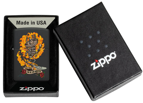 Zippo Lighter - Day of the Dead