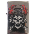 Zippo Lighter - Skull w/ Wrench - Lighter USA