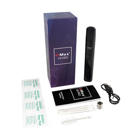 XMAX V3 Pro - Dry Herb Vaporizer - Lighter USA