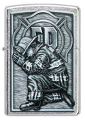 Zippo Lighter - Kneeling Firefighter - Lighter USA