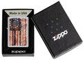 Zippo Lighter - Betsy Ross-Inspired 1776 American Flag - Lighter USA