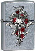 Zippo Lighter - Skull Rose Dagger - Lighter USA