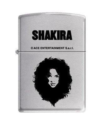 Zippo Lighter - Shakira Brushed Chrome - Lighter USA